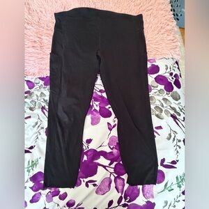 Lululemon Athletica Black Leggings size 20